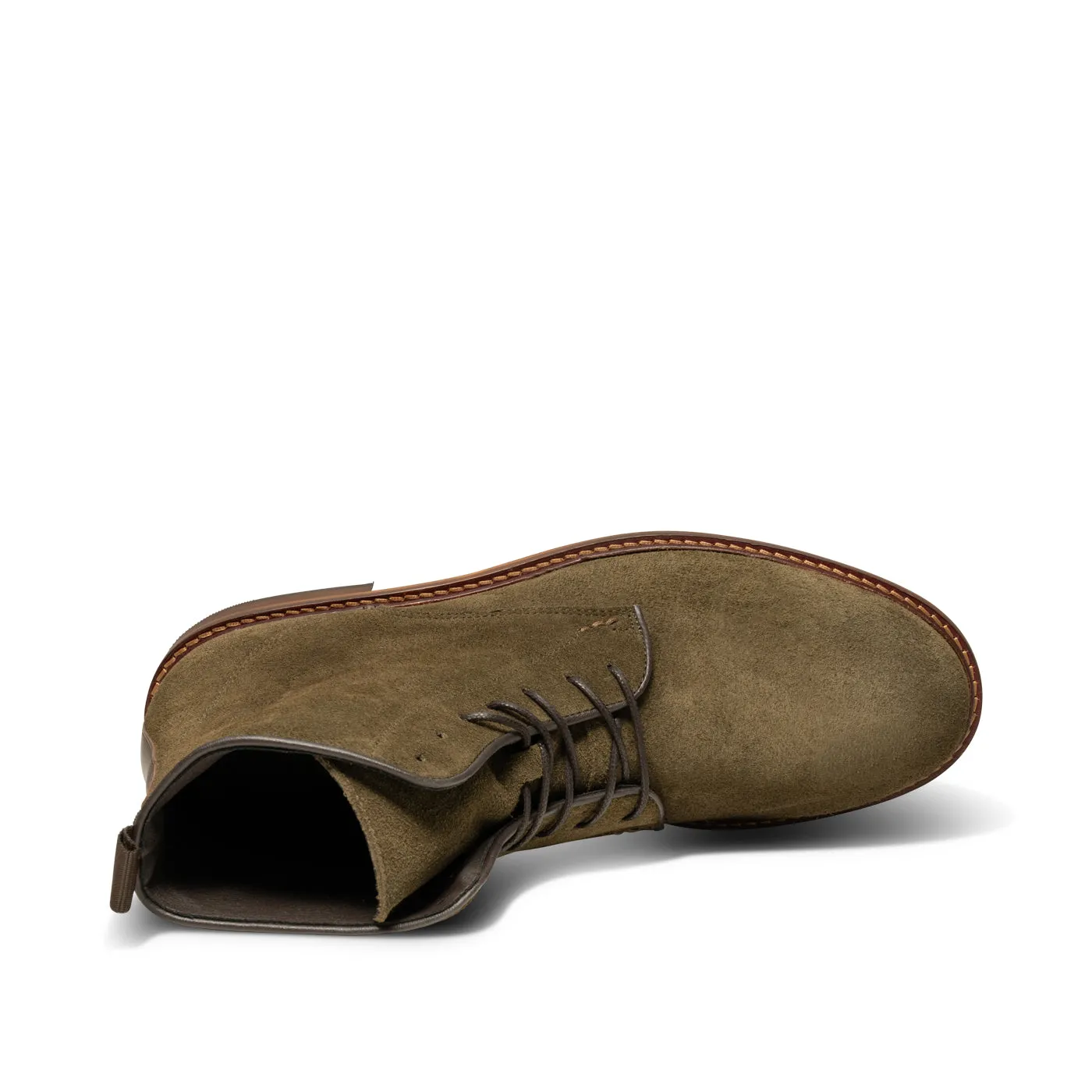 Ned Boot Waxed Suede - KHAKI