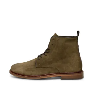 Ned Boot Waxed Suede - KHAKI