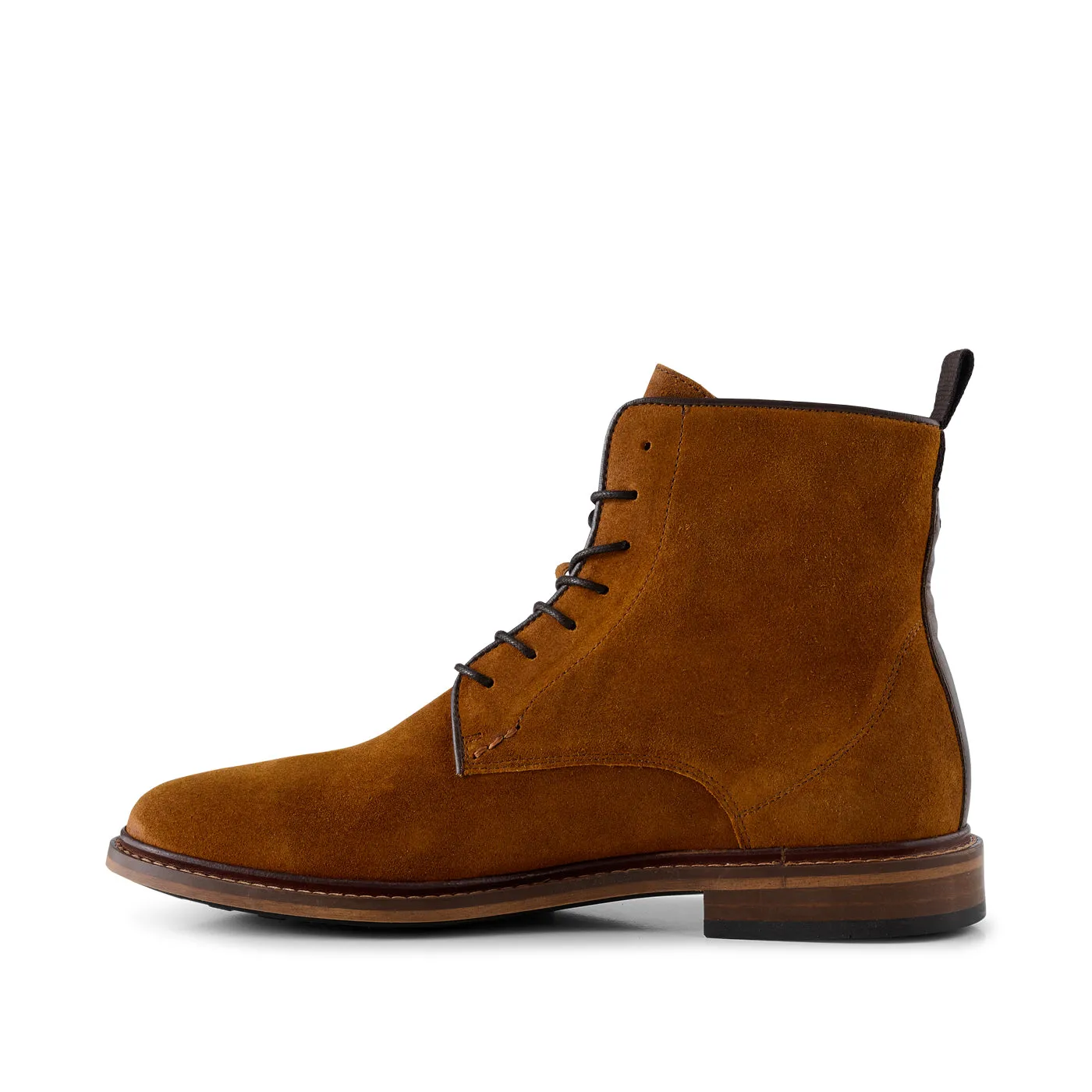 Ned Boot Waxed Suede - TAN