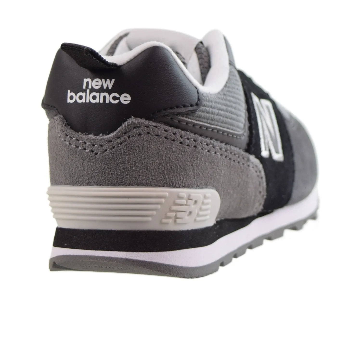 New Balance 574 Toddler Shoes Black-Grey