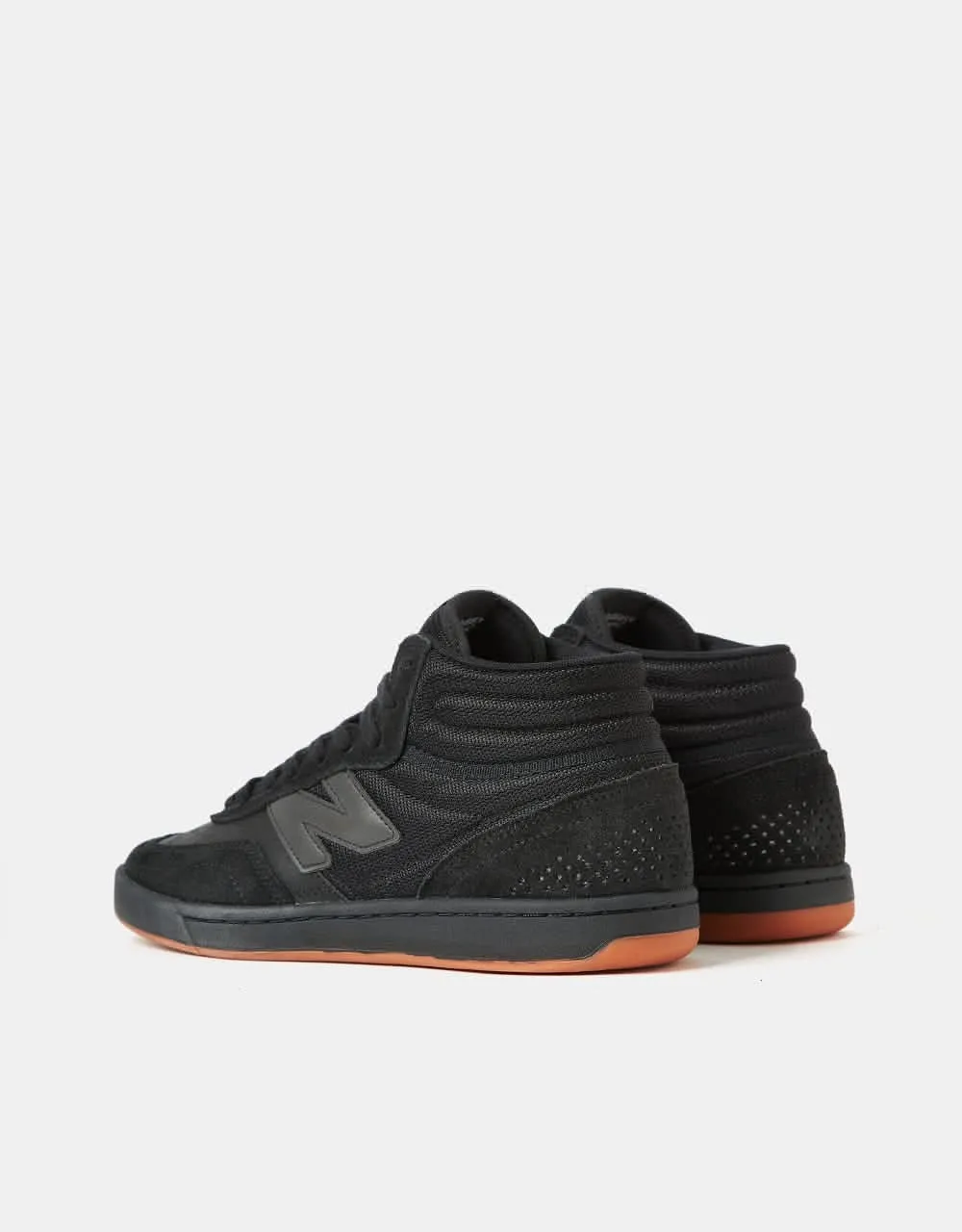 New Balance Numeric 440 High V2 Skate Shoes - Black/Black