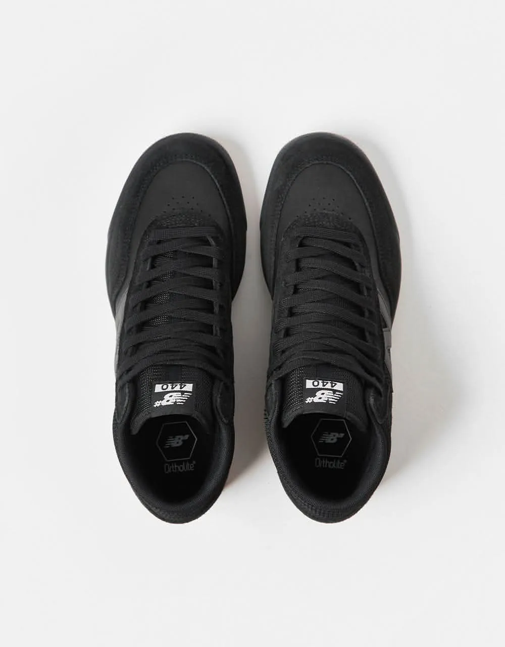 New Balance Numeric 440 High V2 Skate Shoes - Black/Black