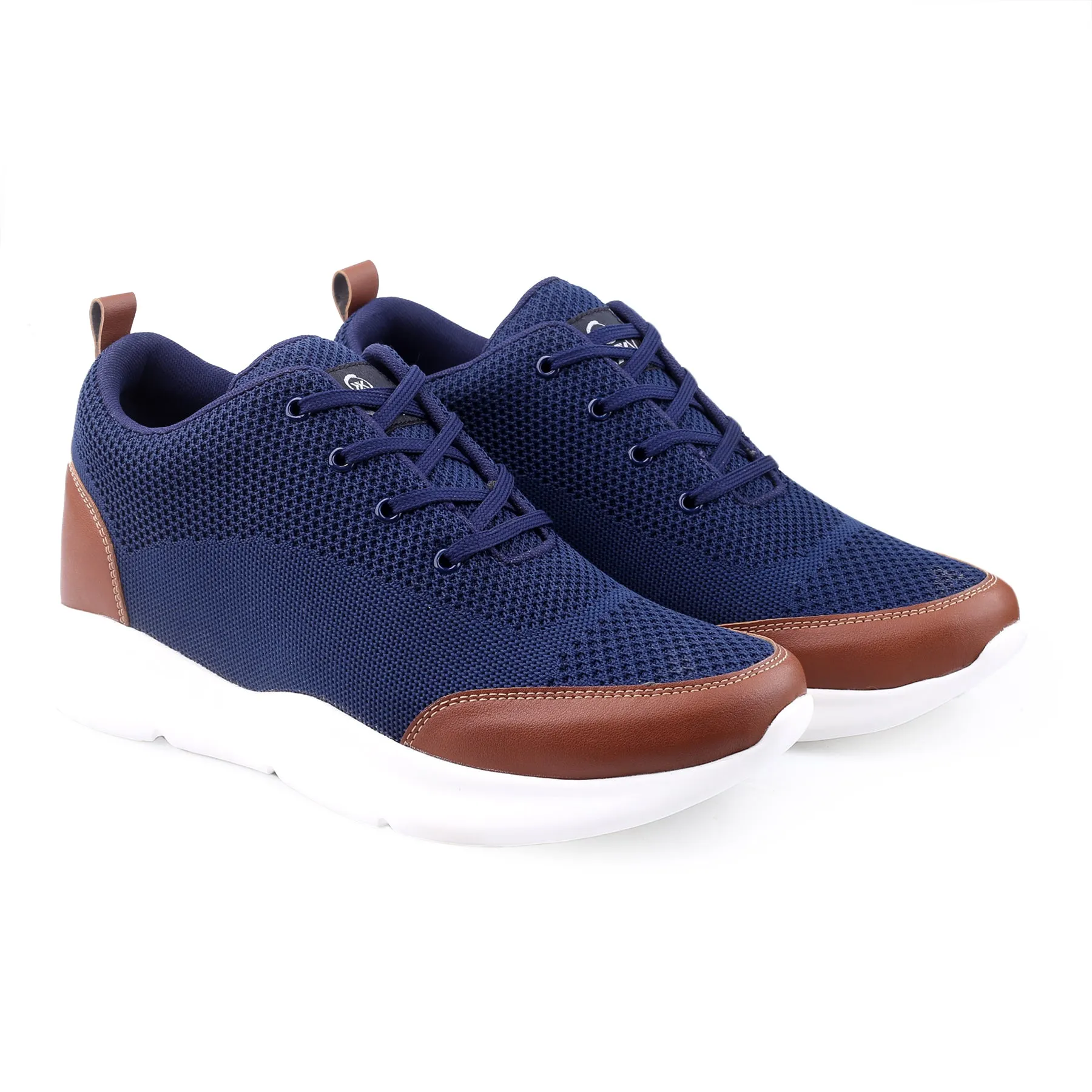 New Latest Men's 3 Inch Hidden Height Increasing Stylish Casual Sports Lace-Up Shoes