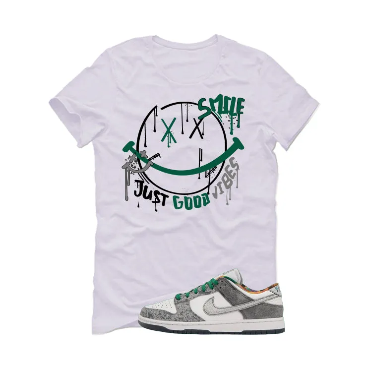 Nike Dunk Low Premium Philly White T-Shirt (Smile)| illcurrency