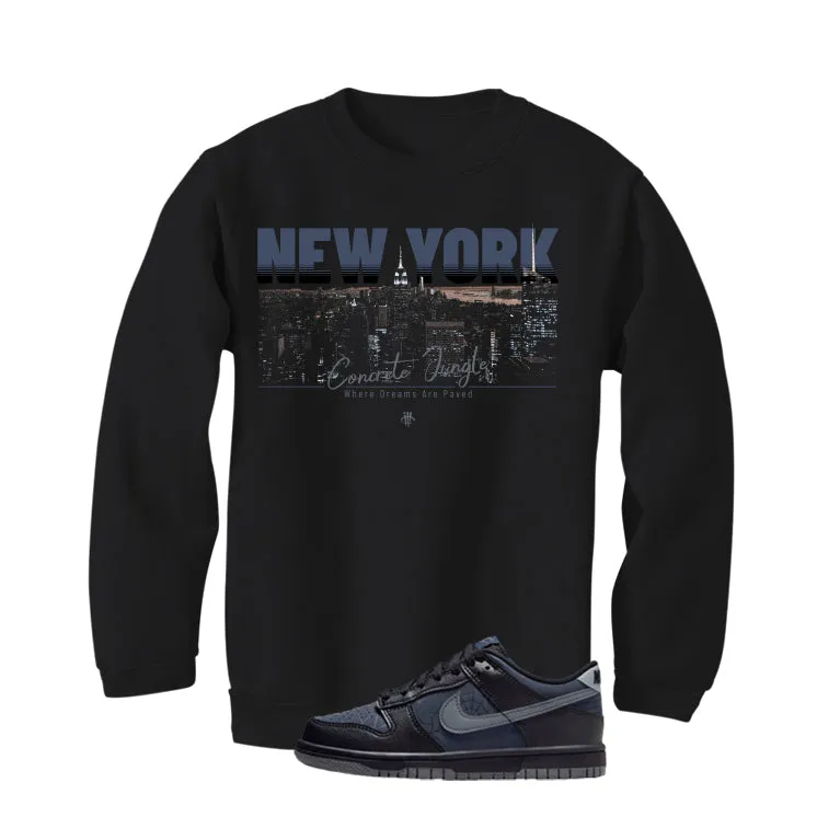 Nike Dunk Low Symbiote Black T-Shirt (New York Concrete Jungle)| illcurrency