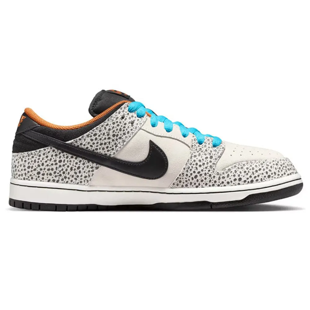 Nike SB  - Dunk Low Pro Electric Olympic Safari (Phantom/Black Monarch/Summit White/Chlorine Blue)