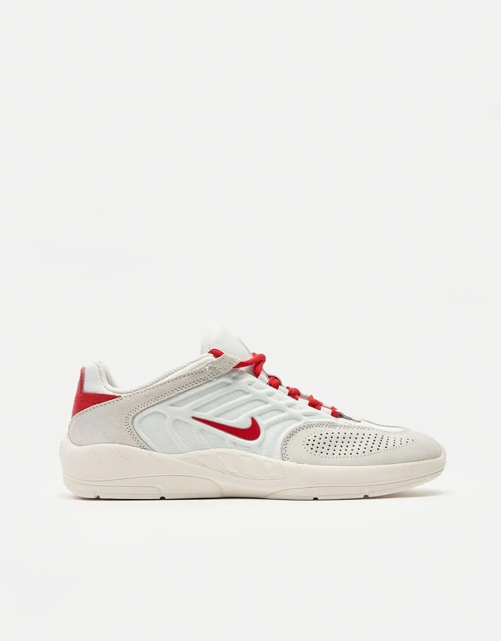 Nike SB Vertebrae Skate Shoes - Summit White/Univ Red-Phantom-Sail