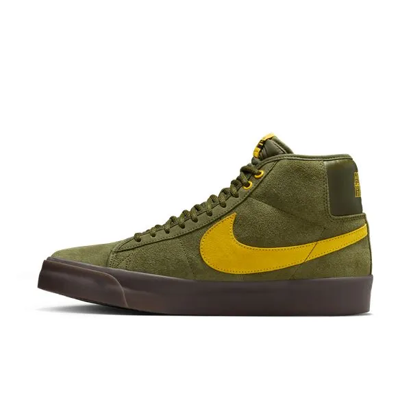 Nike SB x Antihero Skateboards Zoom Blazer Mid QS Rough Green - Amarillo - Rough Green