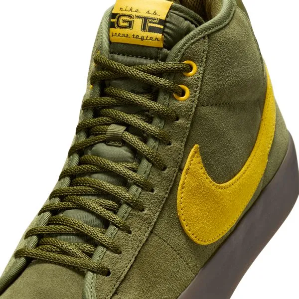 Nike SB x Antihero Skateboards Zoom Blazer Mid QS Rough Green - Amarillo - Rough Green