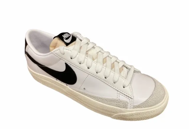 Nike scarpa sneakers da donna Blazer Low '77 DC4769 102 bianco-nero-sabbia