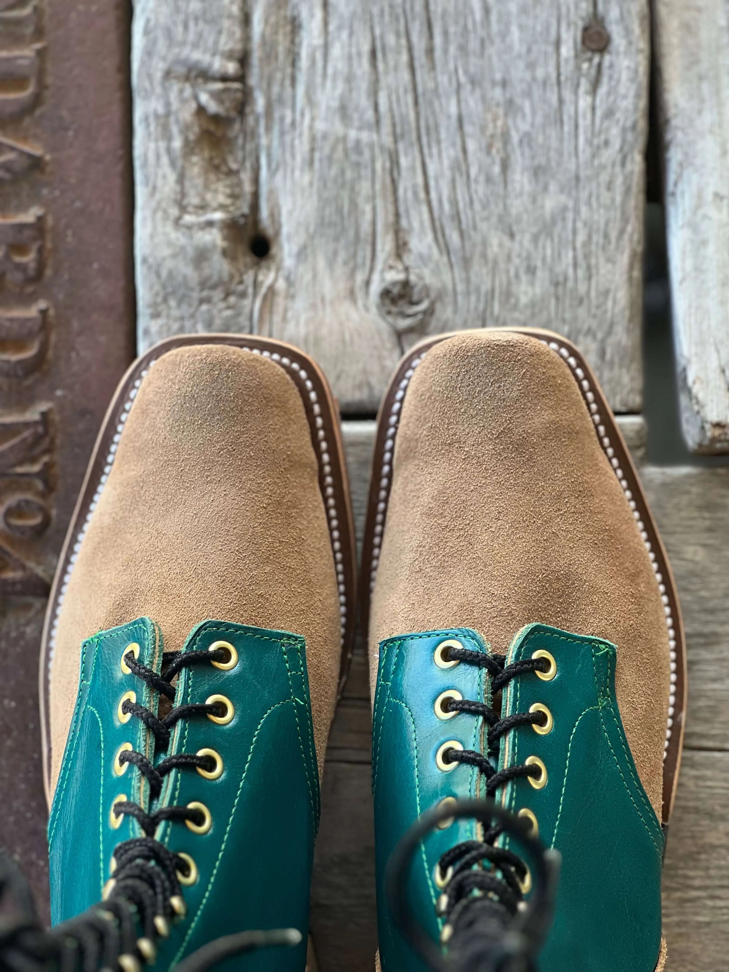 Olathe Boot Co.  | Tan Newman Lacer Boot