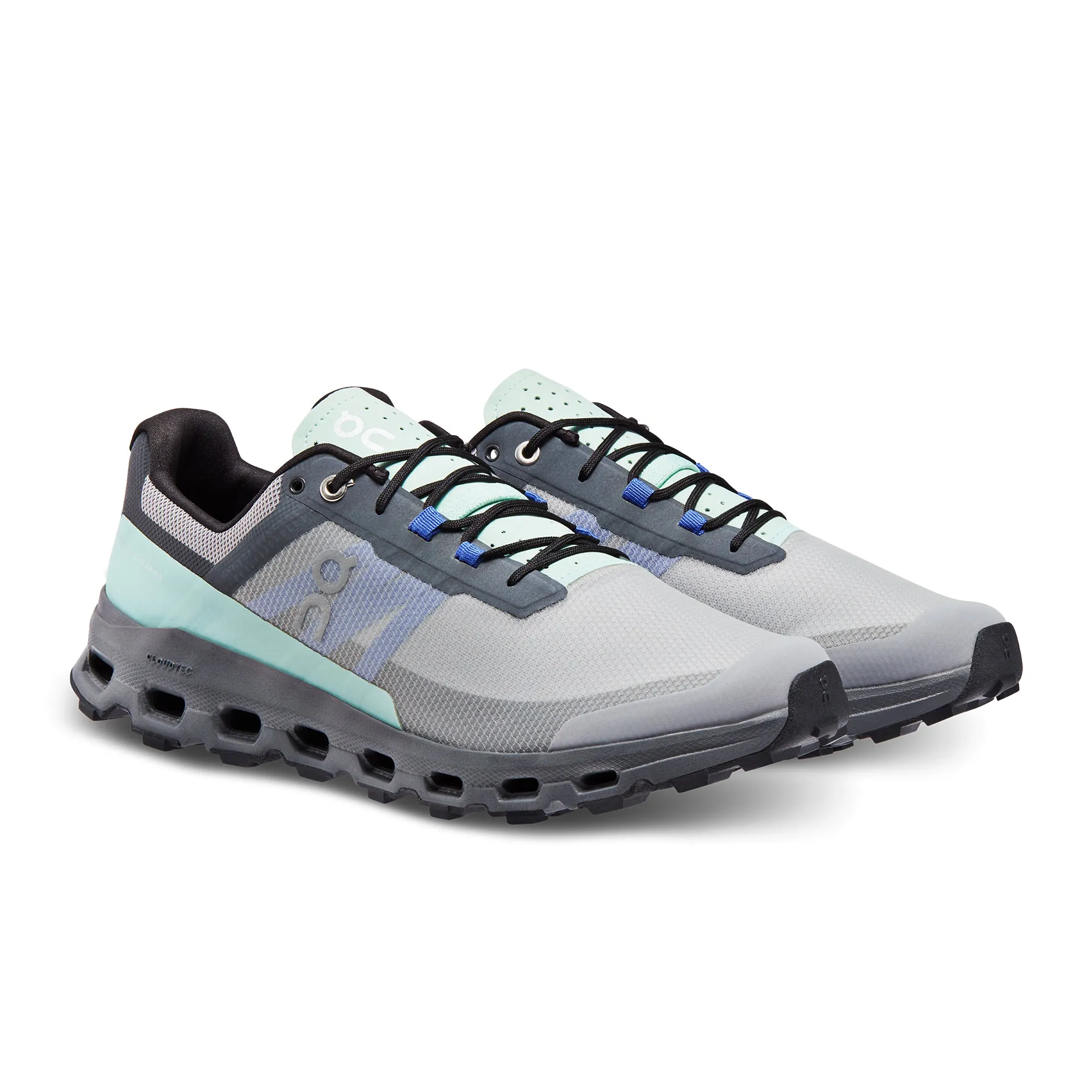 On Running Men's Cloudvista Trail Shoe in Alloy Black