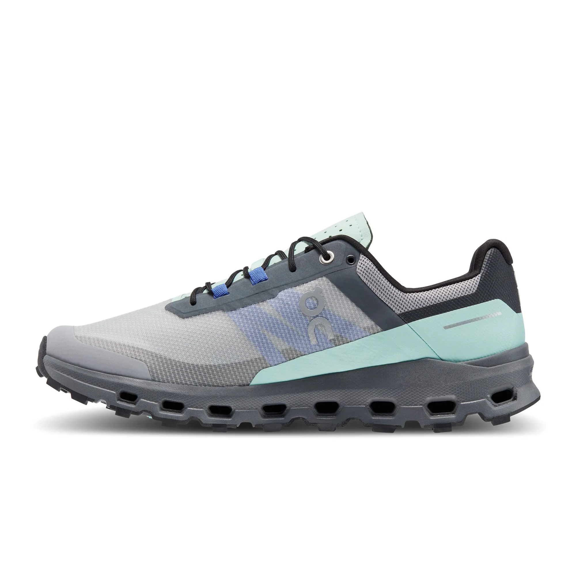 On Running Men's Cloudvista Trail Shoe in Alloy Black