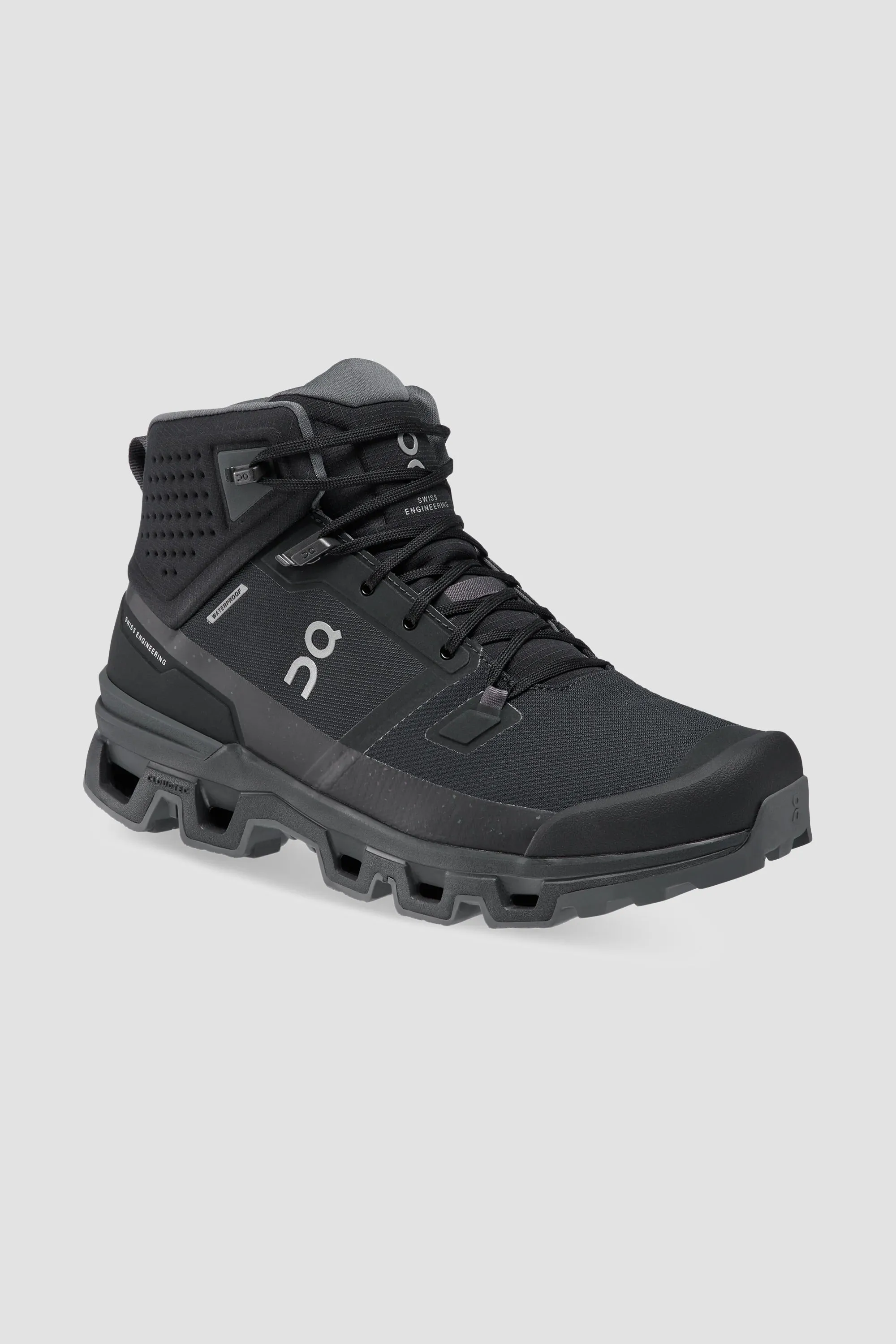 ON Women's Cloudrock 2 Waterproof in Black/Eclipse