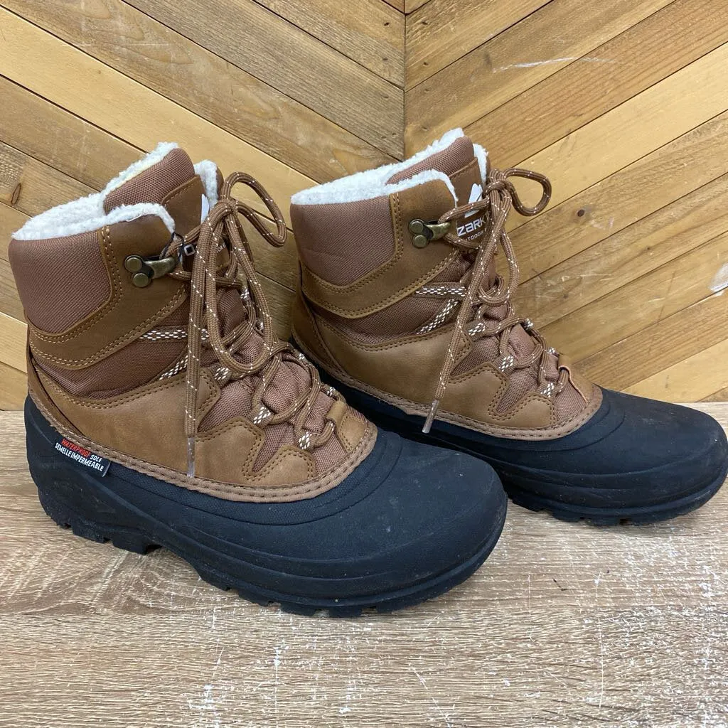 Ozark Trail - Women's Charlie Winter Boots - MSRP $59: Brown/Black-women-W9