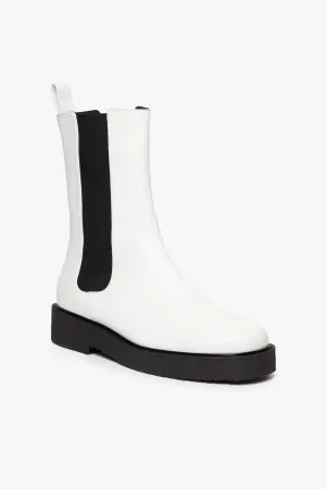 PALAMINO BOOT | WHITE BLACK