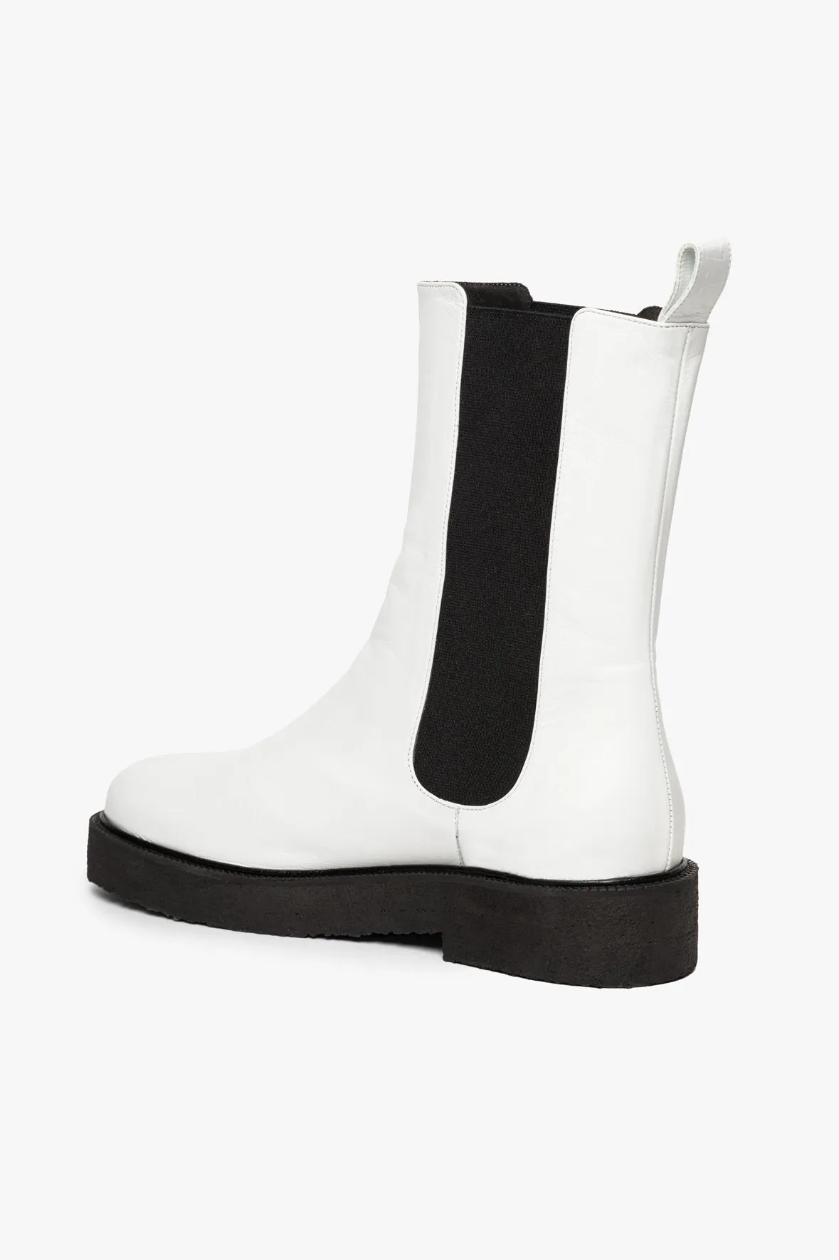 PALAMINO BOOT | WHITE BLACK