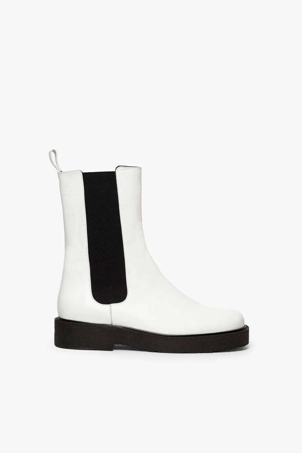 PALAMINO BOOT | WHITE BLACK