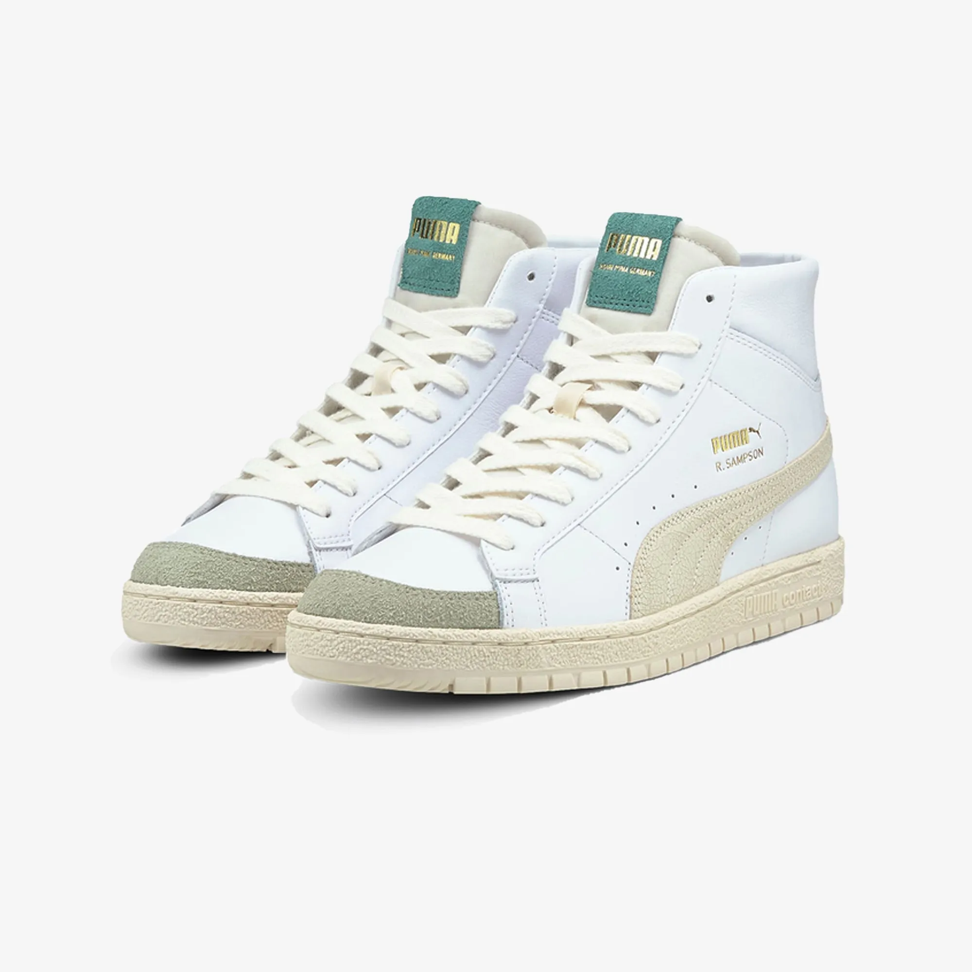 PUMA | RALPH SAMPSON 70 MID EB { EGGNOG-PUMA WHITE