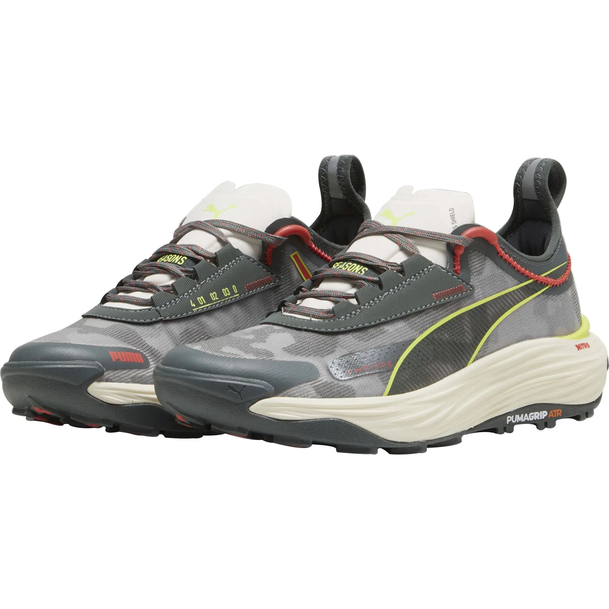 Puma Voyage Nitro 3 Womens Trail Running Shoes - Grey