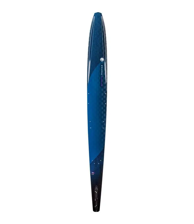 Radar Vapor Pro Build Slalom Ski with Vapor Boot & RTP (2023) - Blue