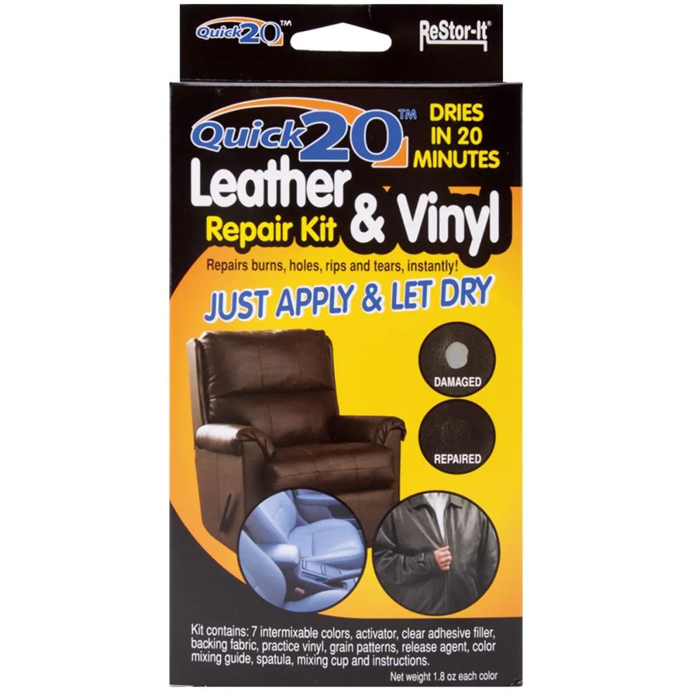 Restor-It Quick 20 Leather & Vinyl Repair Kit*