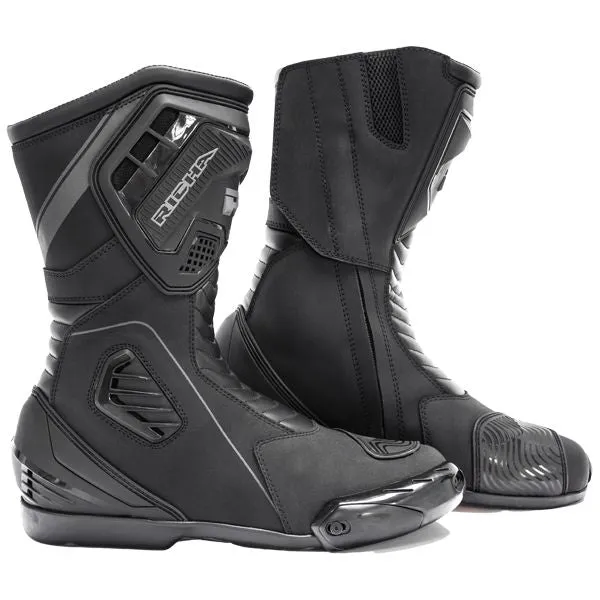 Richa Drift Evo Waterproof Leather Sports Boots - Black