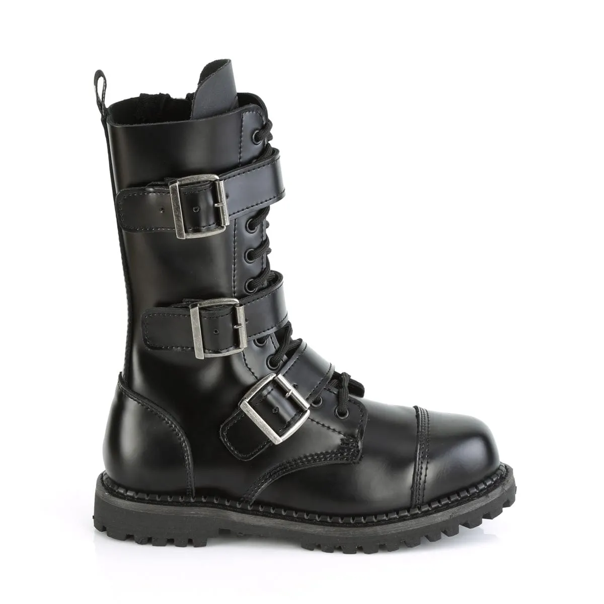 RIOT-12BK Black Leather