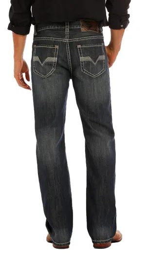 Rock and Roll Denim Men's Dark Double Barrel Straight - M0S1443 32x34