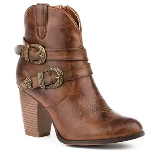 Roper Maybelle (Brown) - Women's Cowgirl Boot