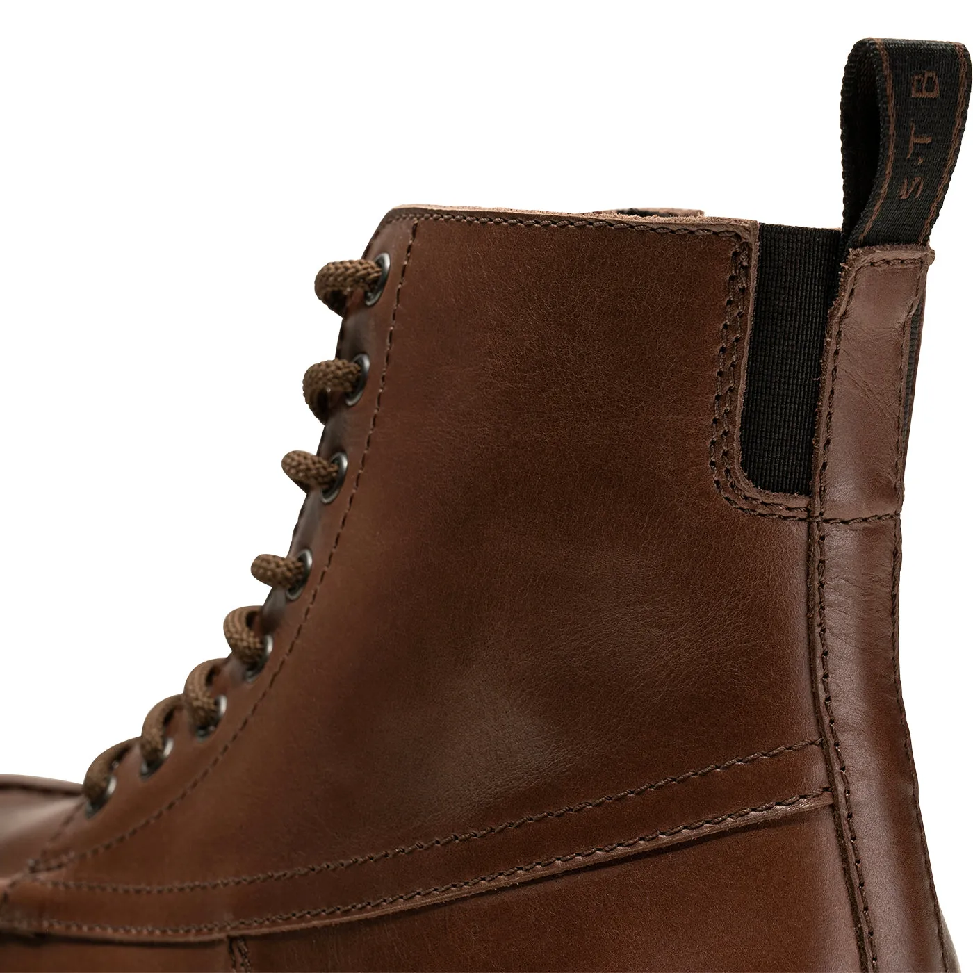 Rosco Lace Up Boot Leather - TAN