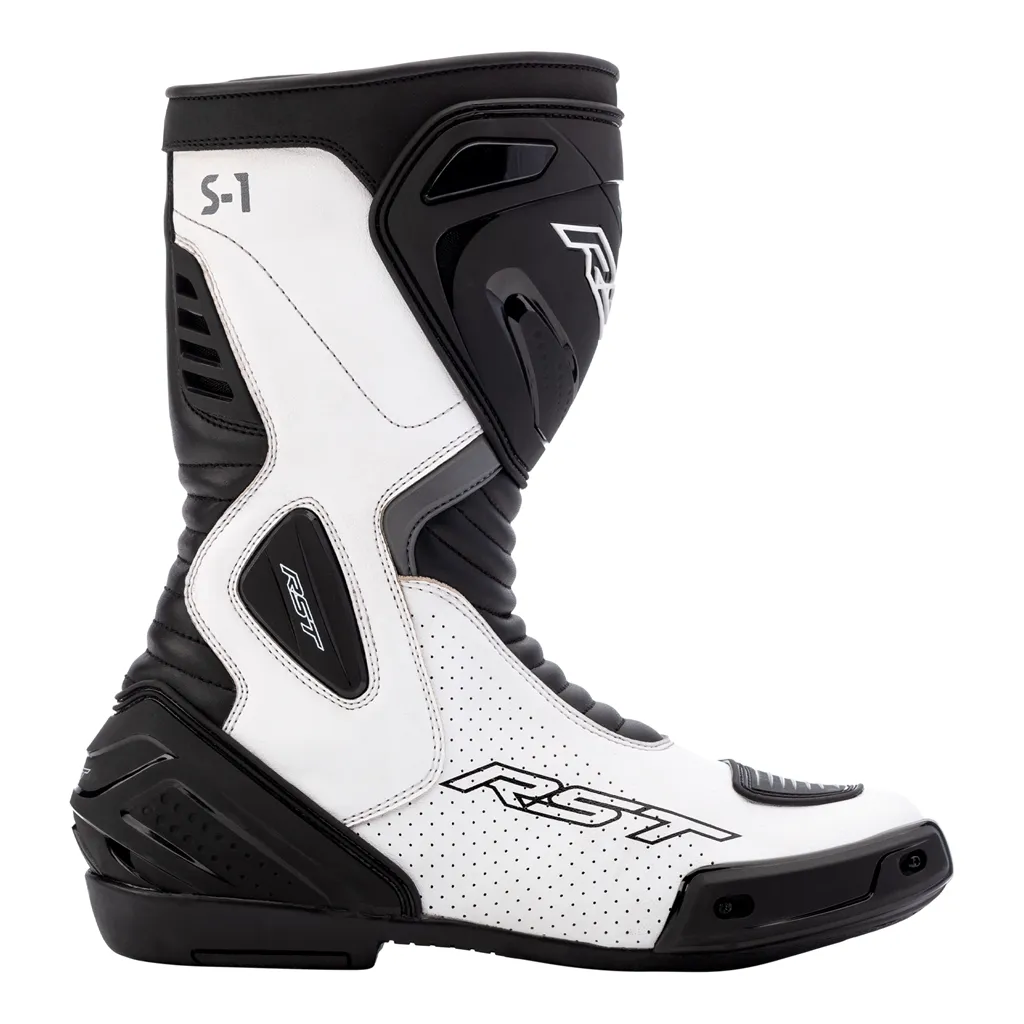 RST S1 Sport Touring Mens CE Boot - White / Black