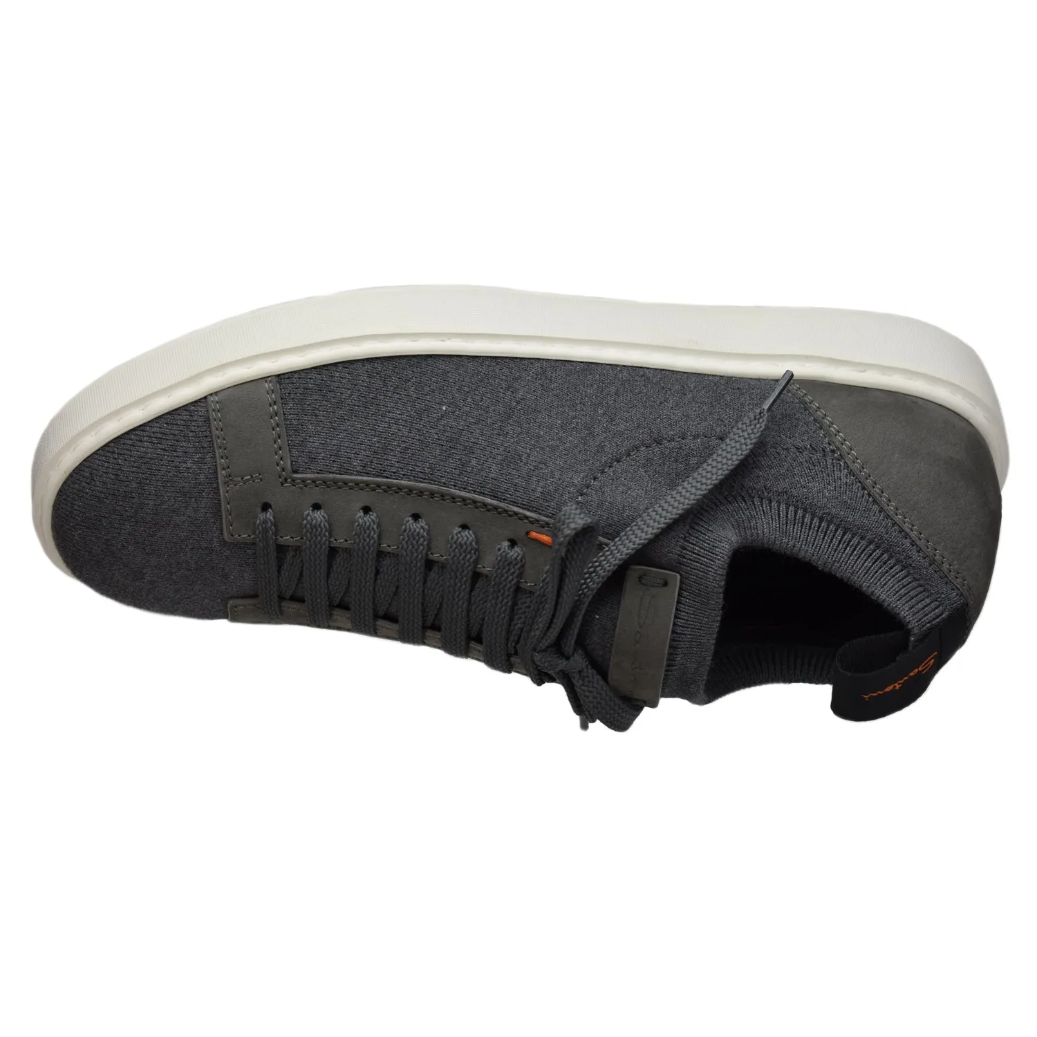 Santoni Daftest Knit Sneaker Grey