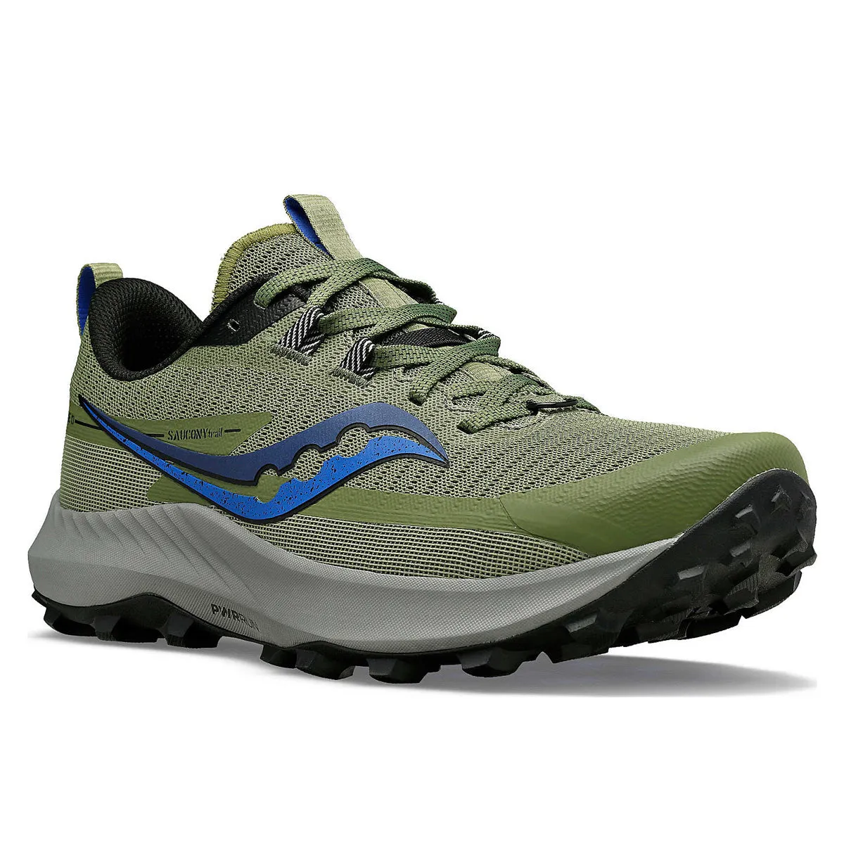 Saucony Peregrine 13 Mens | Glade/blk