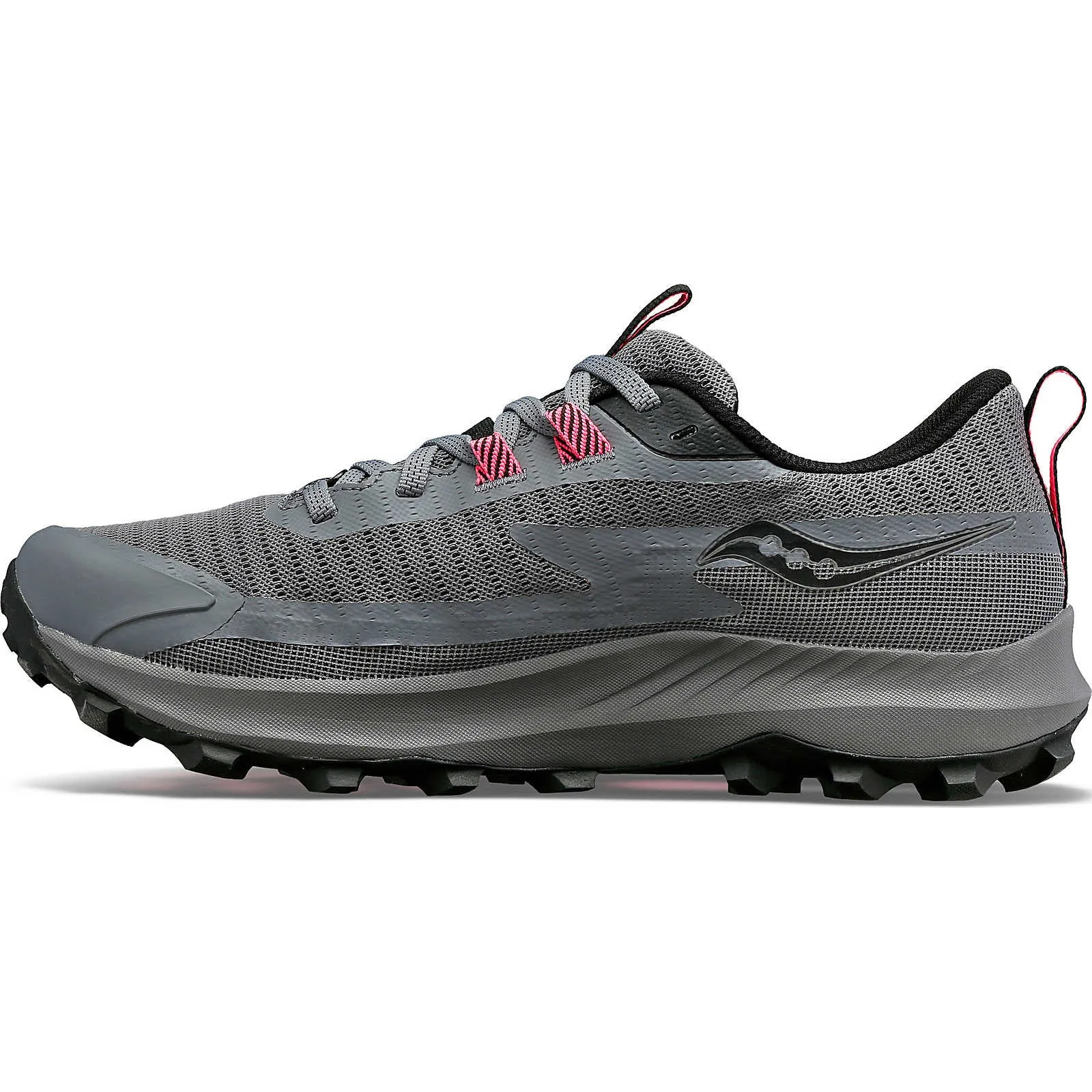 Saucony Women's Peregrine 13 GORE-TEX Trail Running Shoes Gravel / Black