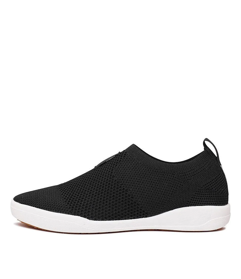 Sina 64 Black Mesh Sneakers