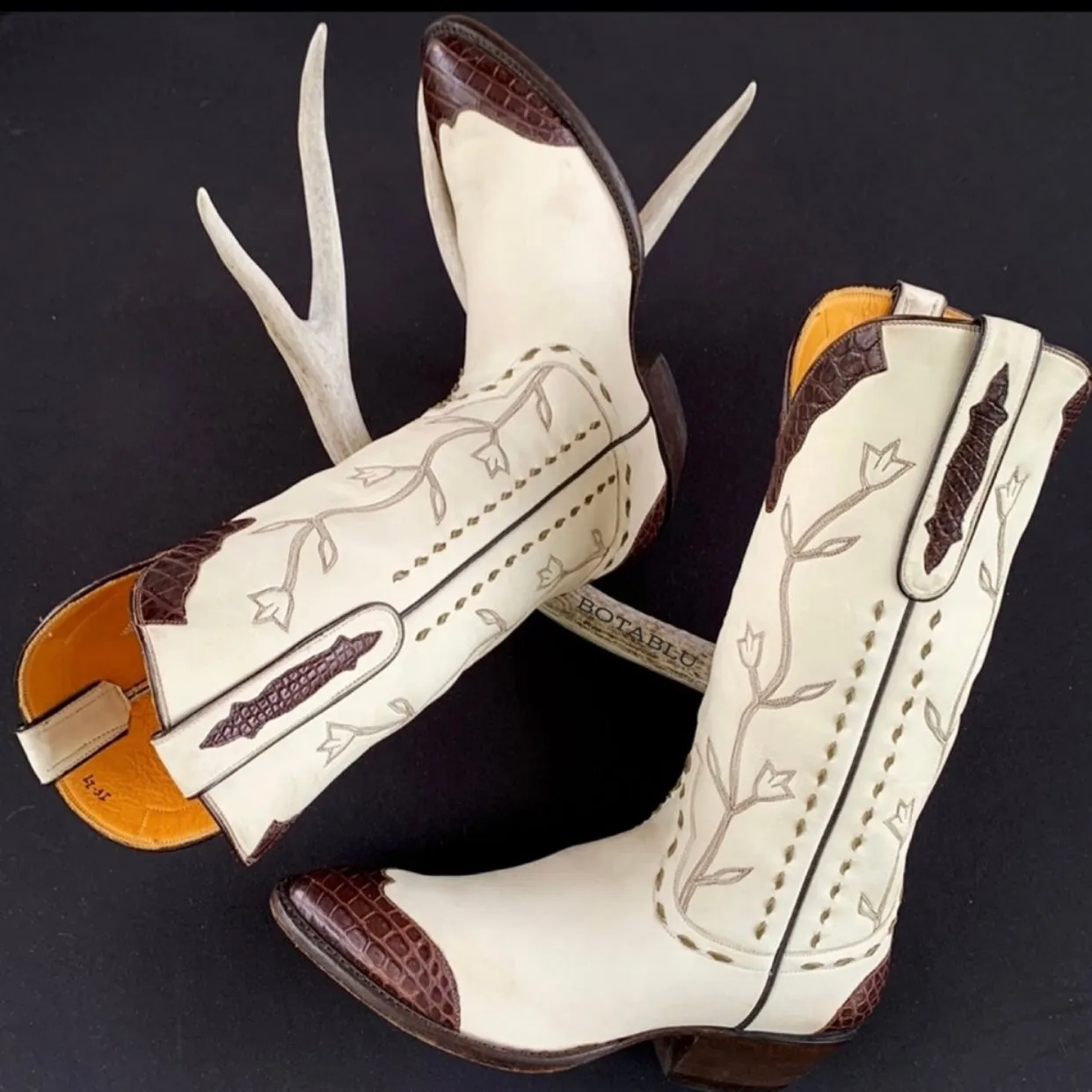 STALLION BOOT AND BELT COMPANY Custom Handmade Cowgirl Cowboy Western Boots