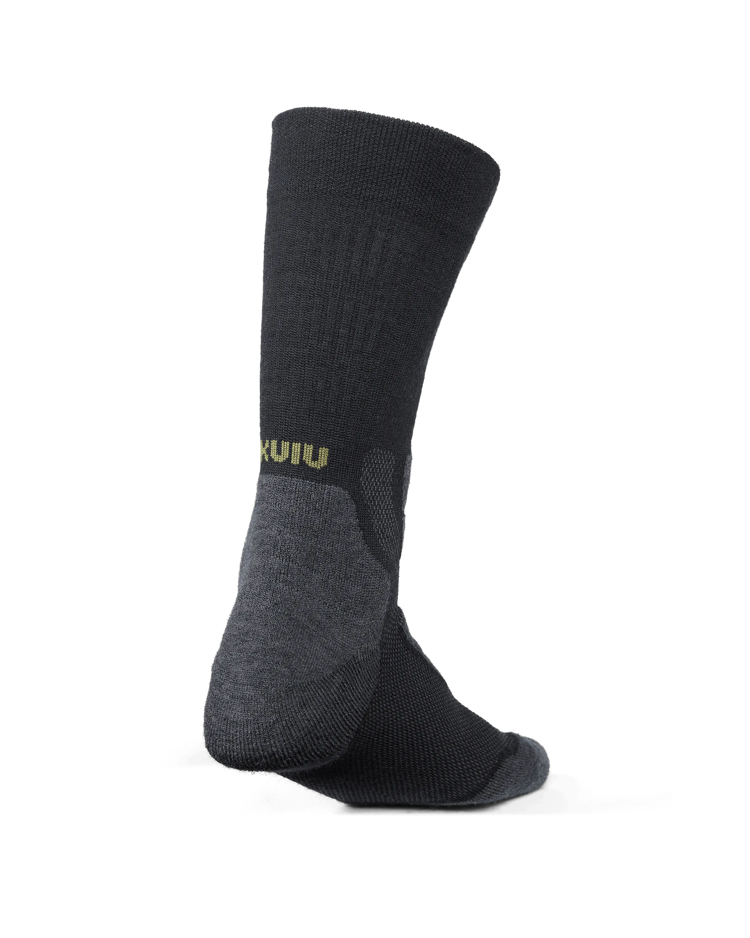 StrongWool Hybrid Crew Sock | Grey Green