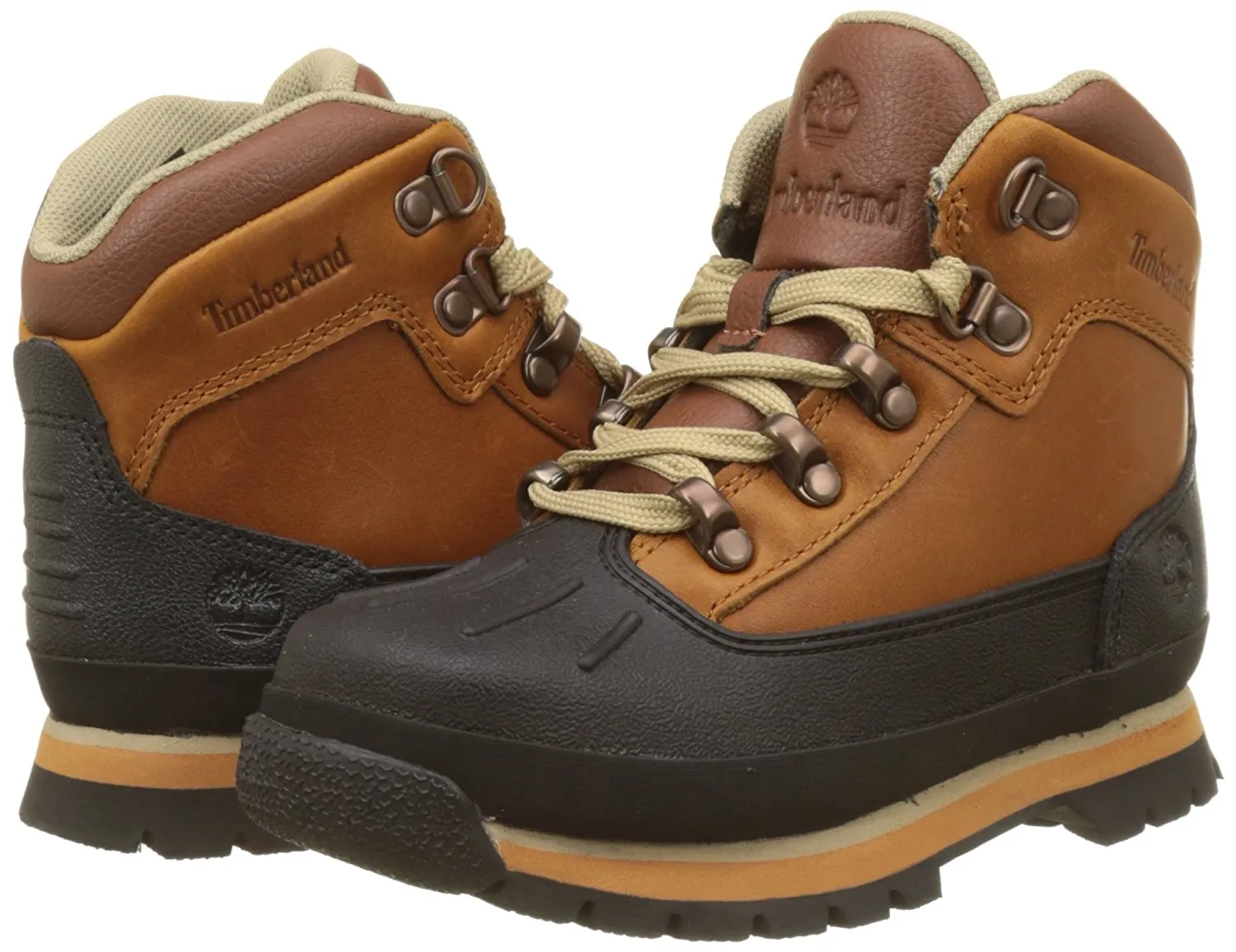 Timberland Junior Euro Shell Toe Hiking Boots