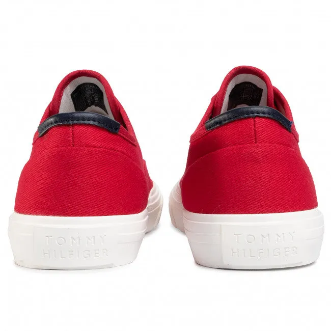 Tommy Hilfiger - Core Oxford Twill Sneaker, Red