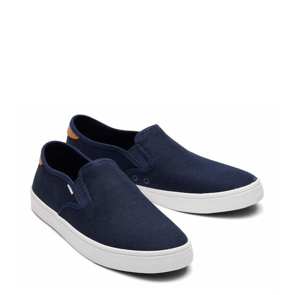 TOMS Men's Baja Slip Ons - Navy