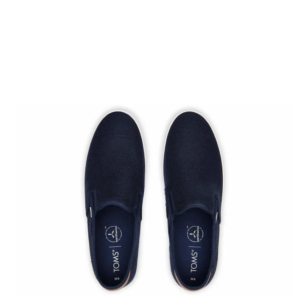 TOMS Men's Baja Slip Ons - Navy