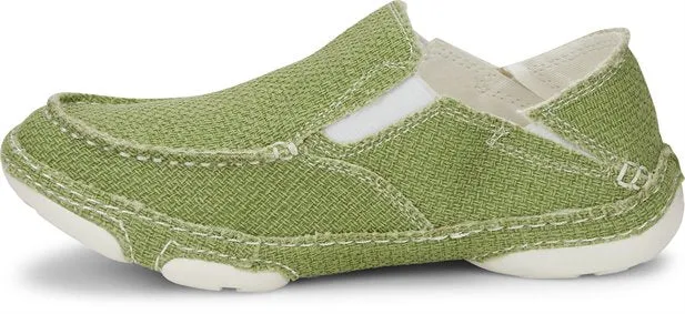 Tony Lama Lime Green Lindale Casual Round Toe Slip On Shoes for Women