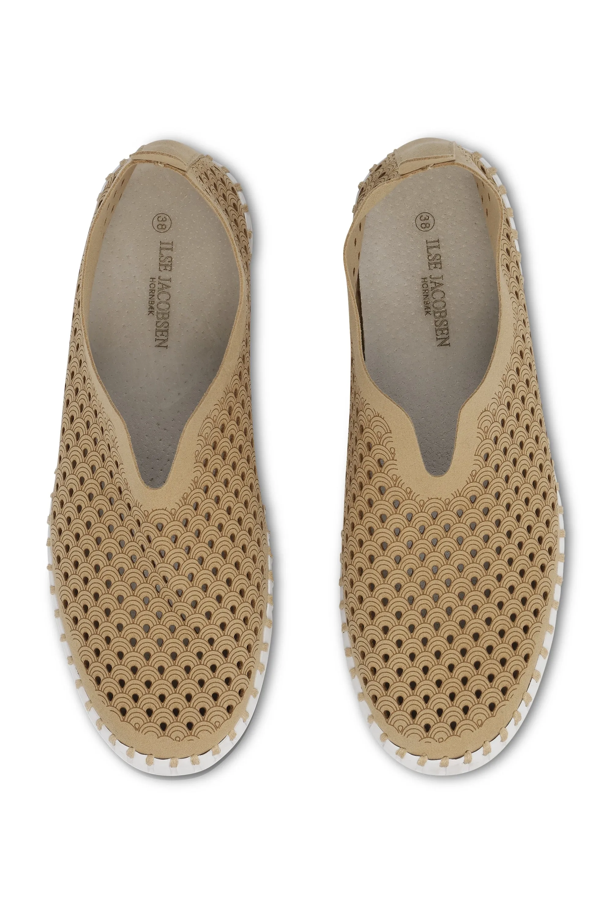 Tulip Slip On With Chunky Sole - Latte