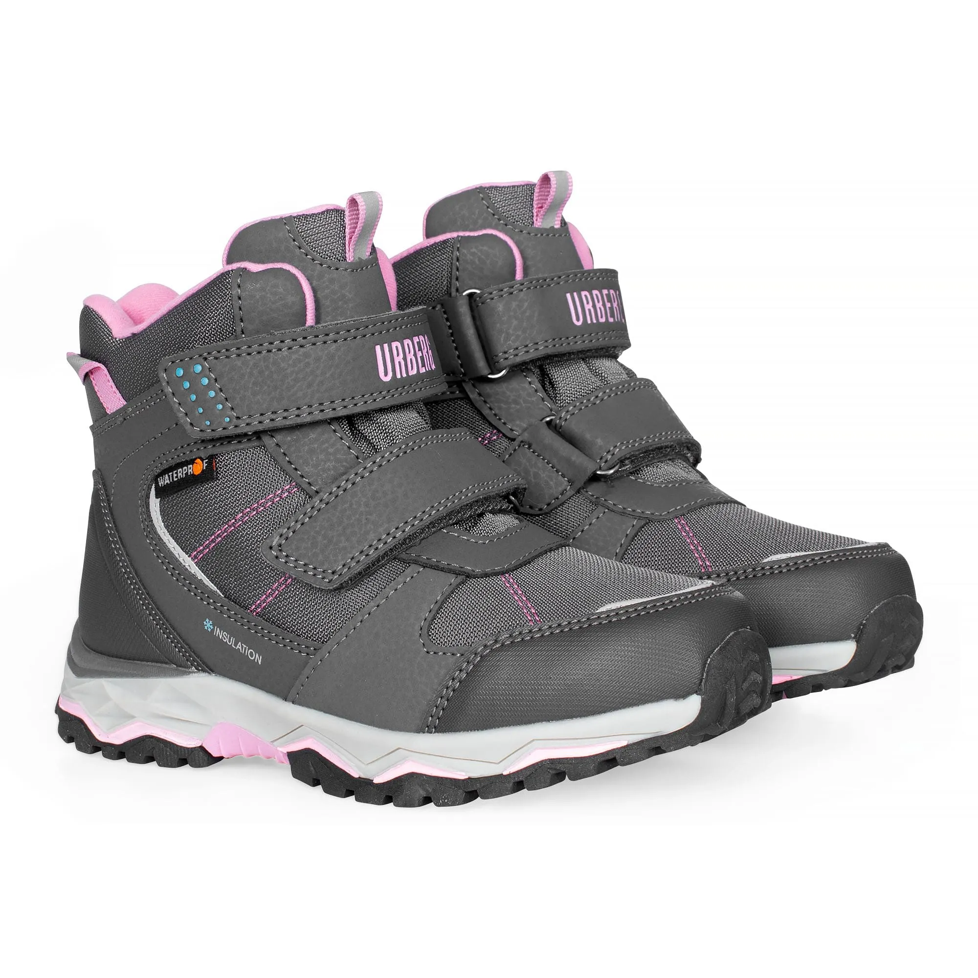 Urberg Kids&#x27; Ice Boot Grey/Pink | Buy Urberg Kids&#x27; Ice Boot Grey/Pink here | Outnorth