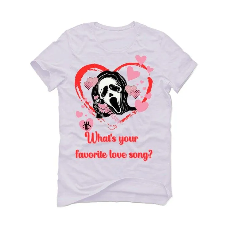 VALENTINE'S DAY White T-Shirt (love song)