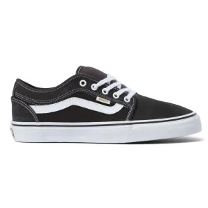 Vans Chukka Low Sidestripe (Twill) Raven/Black - Men's Skate Shoes