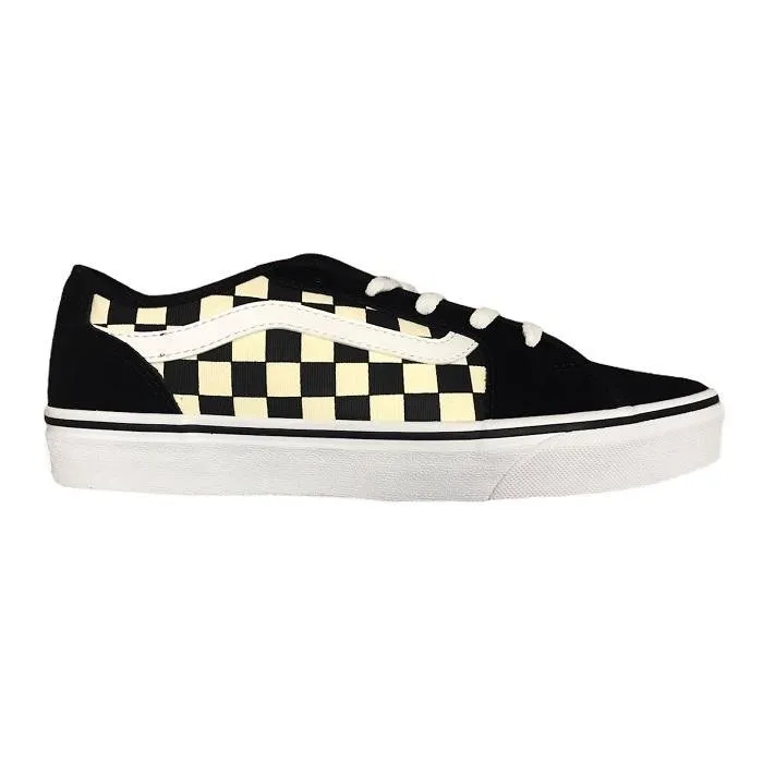 Vans scarpa sneakers da donna a fantasia scacchi Filmore Decon VN0A45NM5GX1 nero bianco