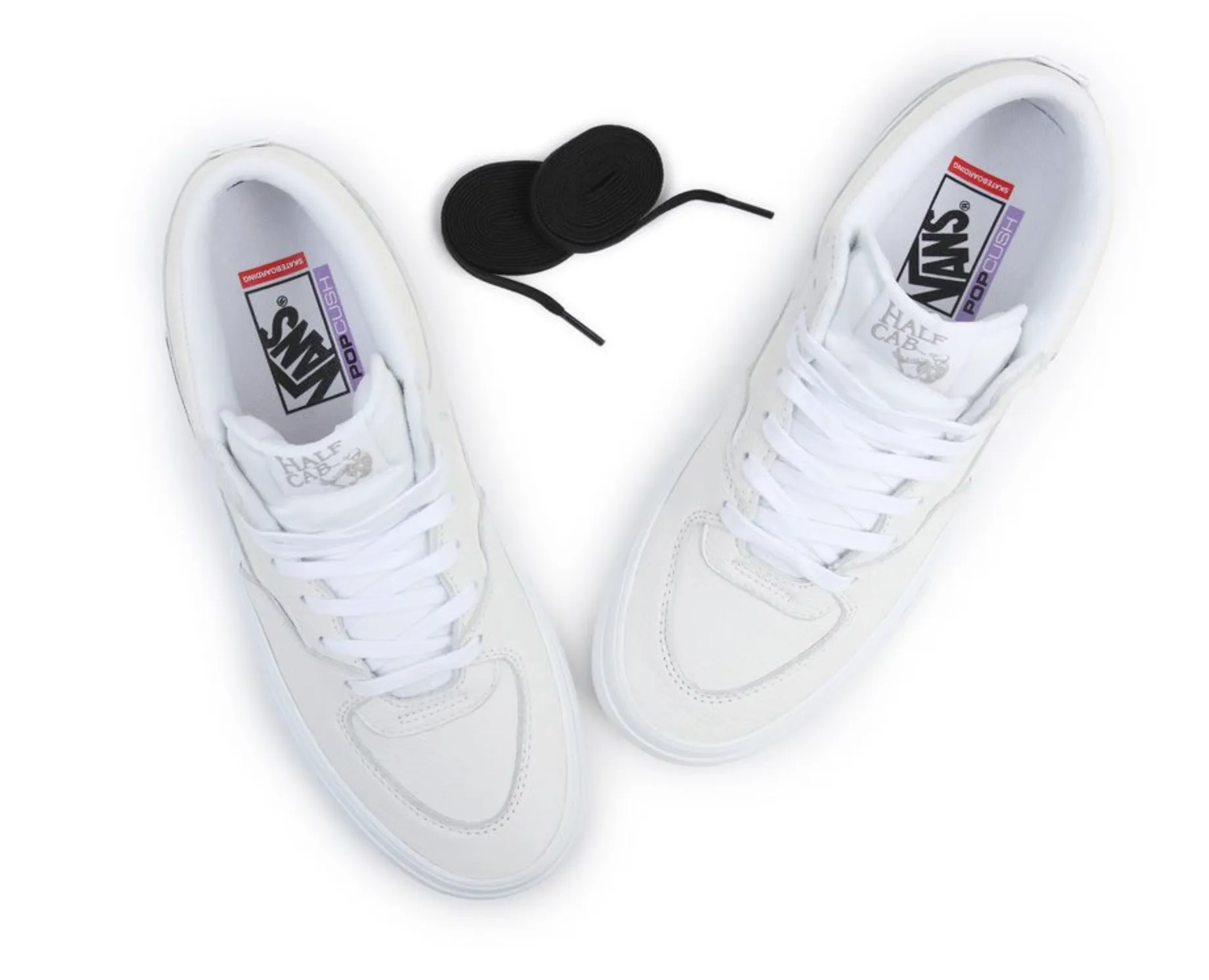 Vans Skate Half Cab - Daz White/White