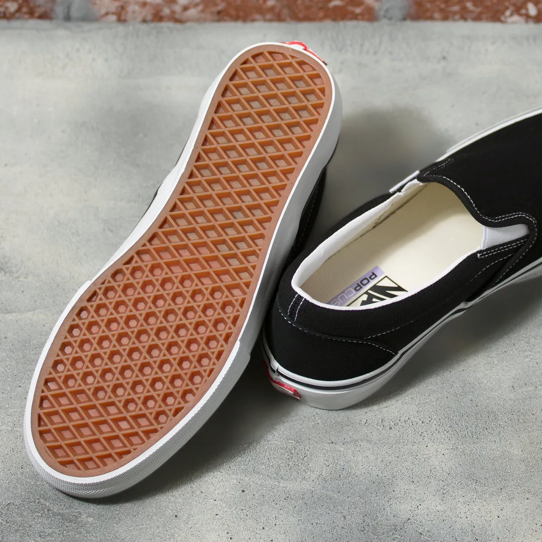 Vans Skate Slip On - Black/ White